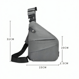 Travel Anti-Theft Crossbody Bag - RFID Blocking Technology