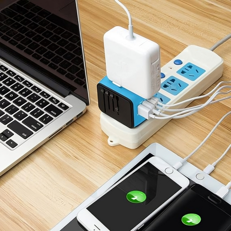 Universal Travel Adapter - Charge In Over 150 Countries!