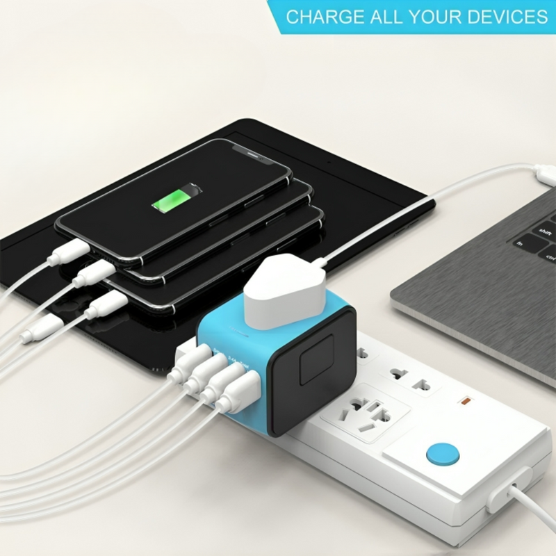 Universal Travel Adapter - Charge In Over 150 Countries!