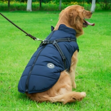 Waterproof Dog Jacket (With Built In Harness)