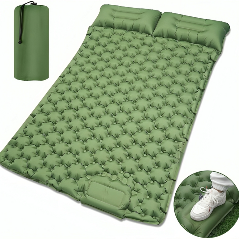 Self-Inflating Mattress + FREE Bag - Compact Storage