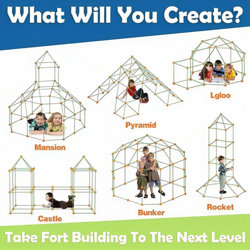 Kids Construction Fort