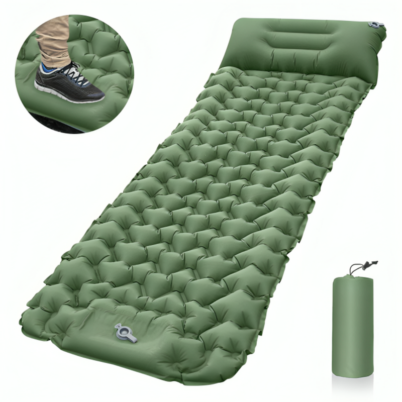 Self-Inflating Mattress + FREE Bag - Compact Storage