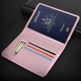 Travel Passport Wallet Holder