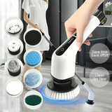 Cordless Super Scrubber (+ 8 FREE Brush Heads)