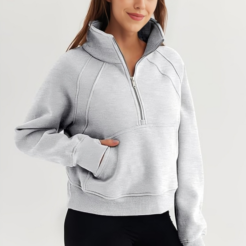 SARAH | HALF ZIP PULLOVER