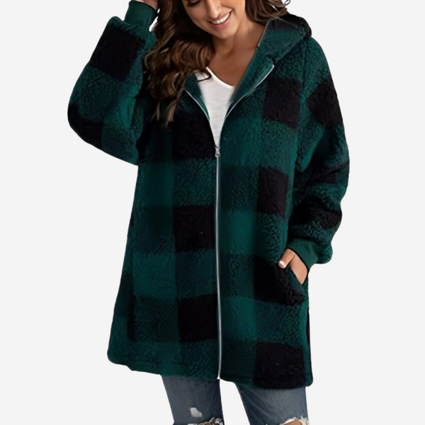 ELENA | SHERPA FLEECE COAT